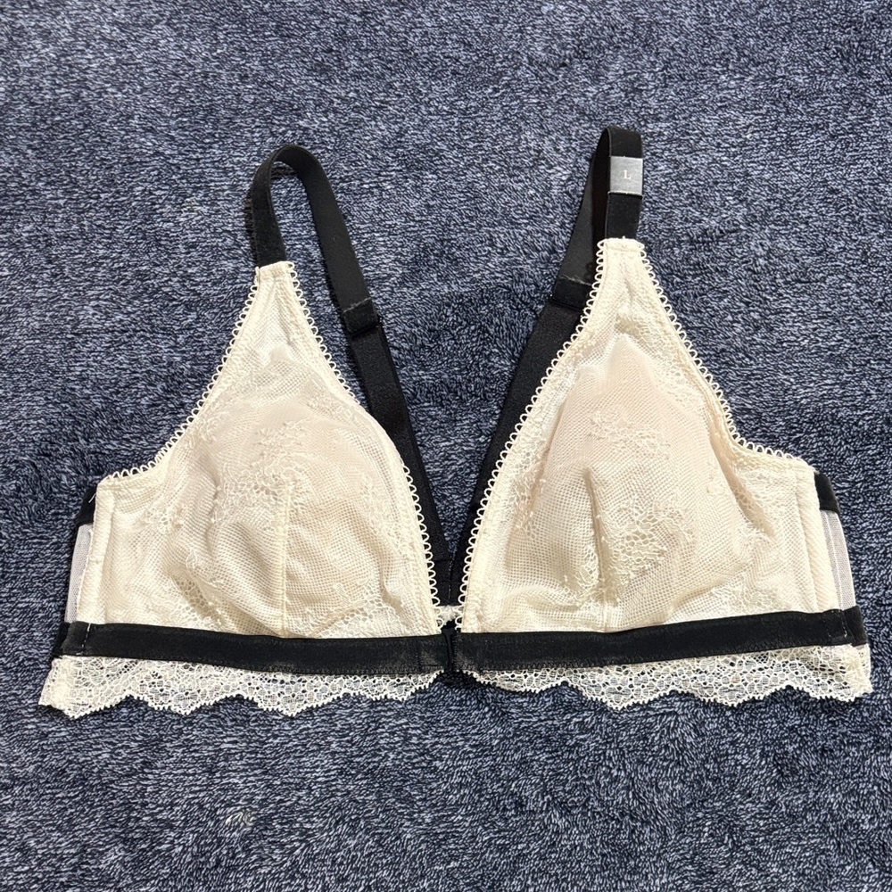White Victorias Secret Bralette